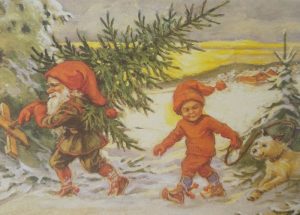 Joulukortti J. Nyström 15