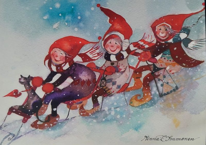 Joulukortti M. Immonen 10