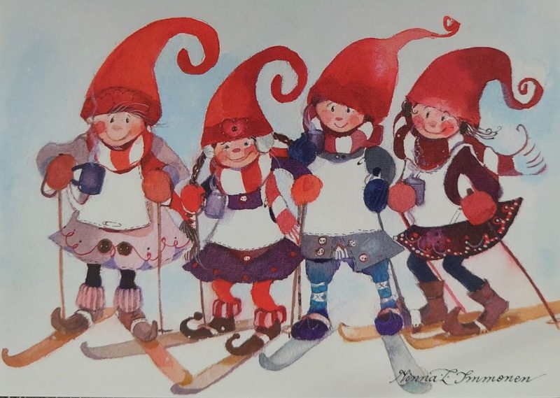 Joulukortti M. Immonen 13