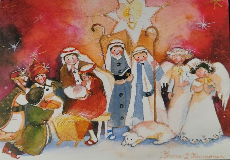 Joulukortti M. Immonen 15