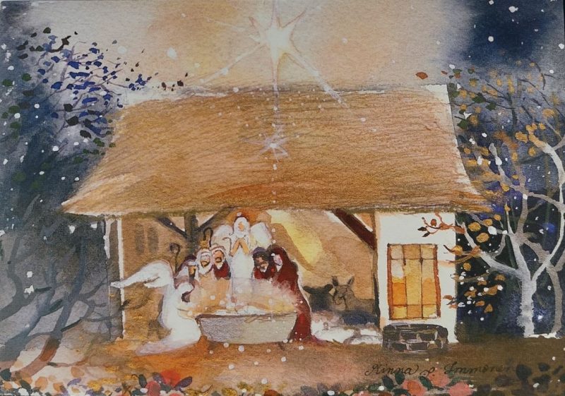 Joulukortti M. Immonen 16