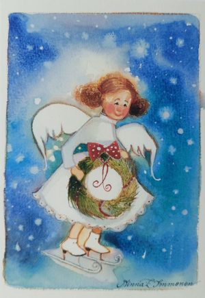 Joulukortti M. Immonen 19