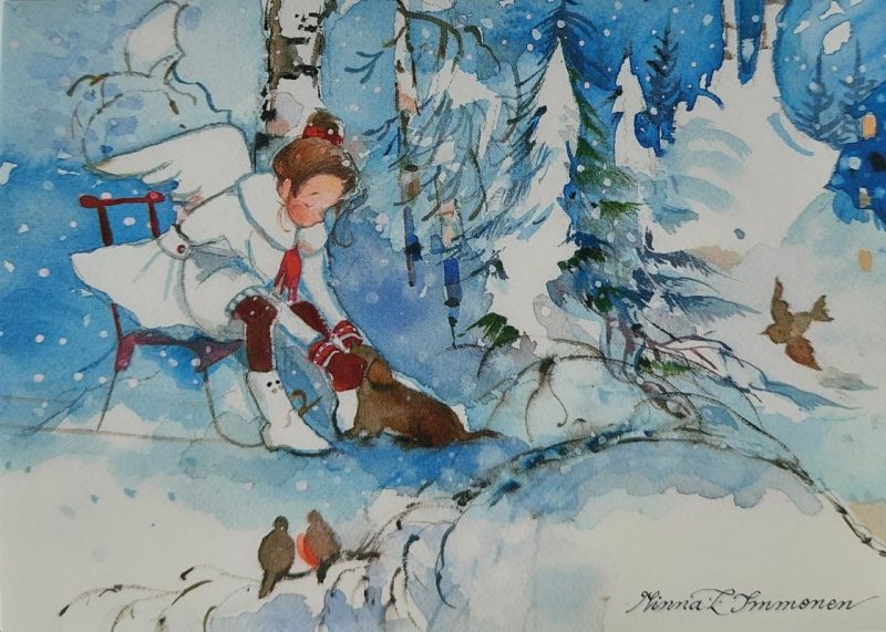 Joulukortti M. Immonen 3