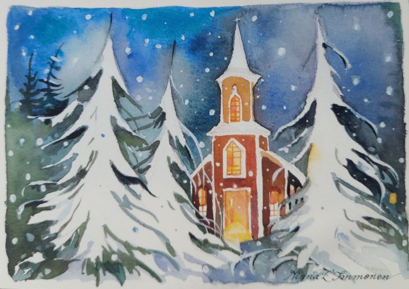 Joulukortti M. Immonen 4