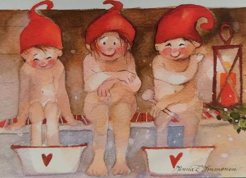 Joulukortti M. Immonen 9