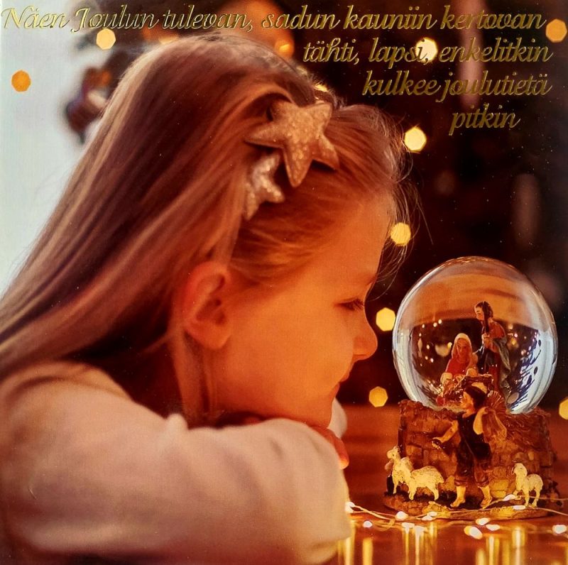 Joulukortti neliö 4