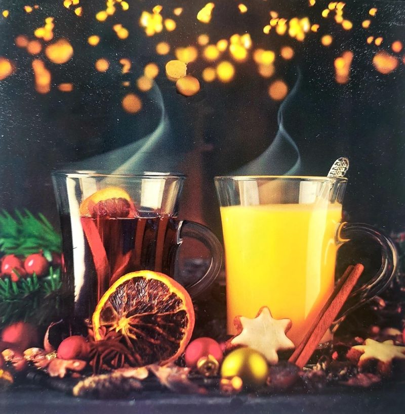 Joulukortti neliö 7