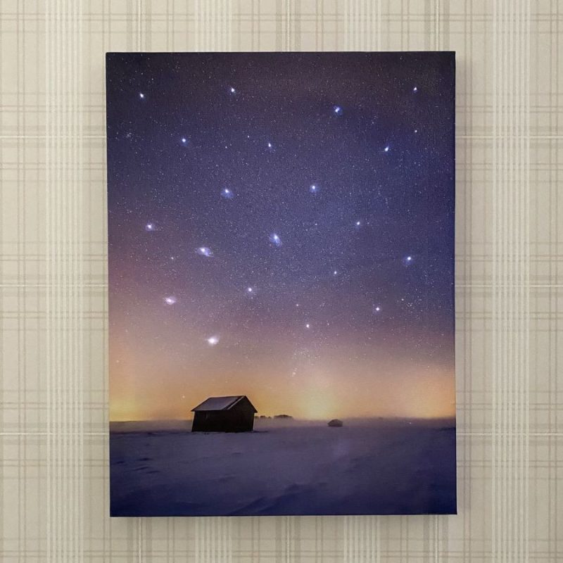 Valotaulu 30x40cm - Lakeus, Jukka Risikko